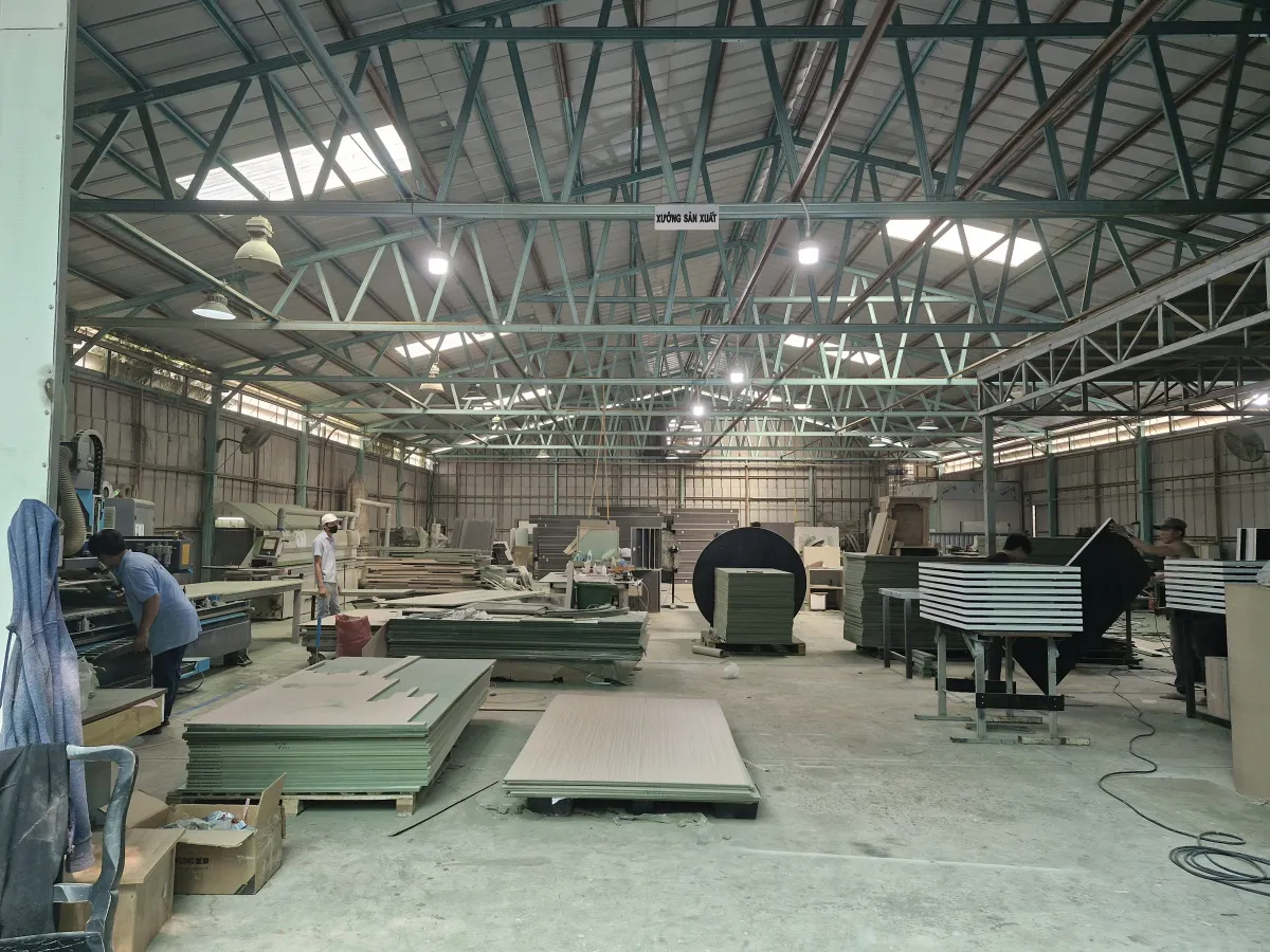 Xưởng sản xuất nội thất BABYLON tại Bình Dương
