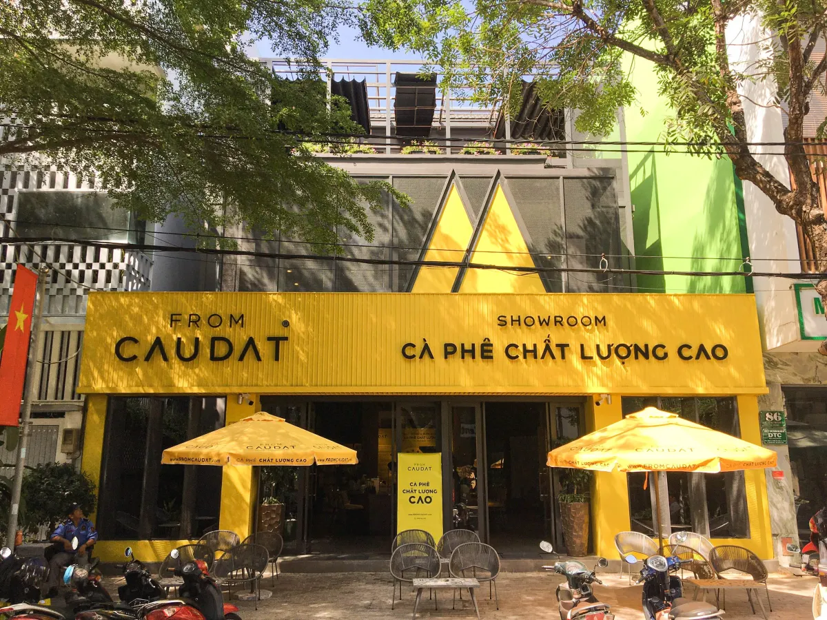 Mặt tiền Cầu Đất Showroom